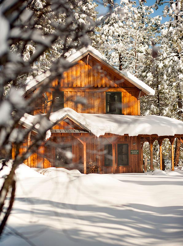Snowy Meadow House
