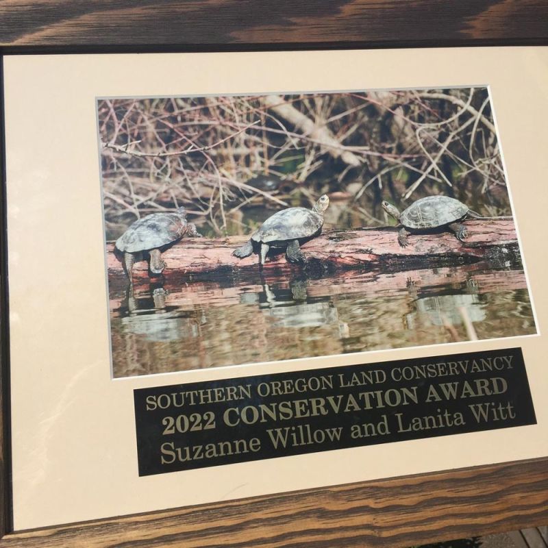 Conservation Award from Southern Oregon Land Conservancy