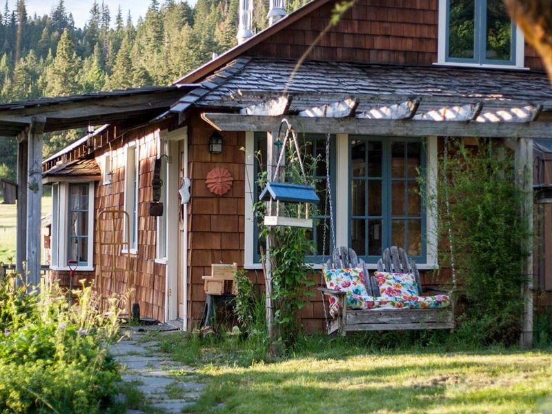 Farmhouse summer evening