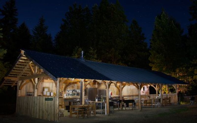 Cookhouse at Night by Dave Baldwin Photography