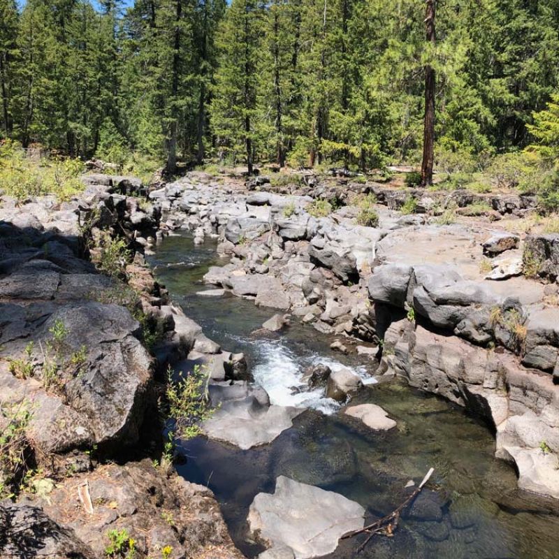 Rogue River Gorge photo by Robin Gotfrid
